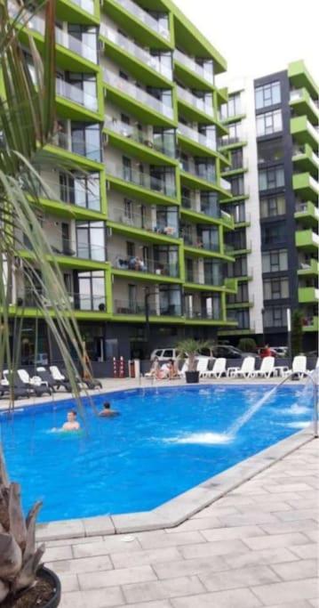 Alezzy Beach Apartament Prima Linie La Mare ナボダリ エクステリア 写真