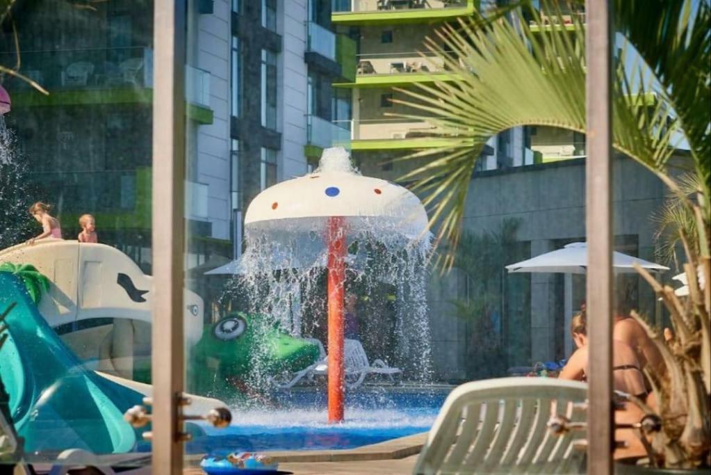 Alezzy Beach Apartament Prima Linie La Mare ナボダリ エクステリア 写真