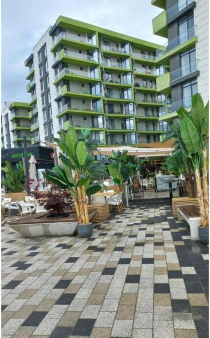 Alezzy Beach Apartament Prima Linie La Mare ナボダリ エクステリア 写真